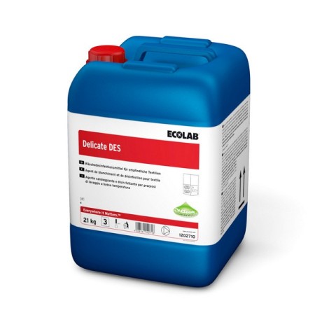 Ecolab Delicate Des Bleich- und Wäschedesinfektionsmittel 1 Bidon