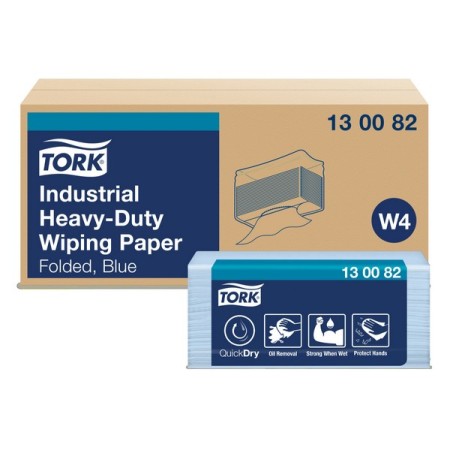 Tork Premium extra starke Industrie-Papierwischtücher – Einzelblatt Top Pack