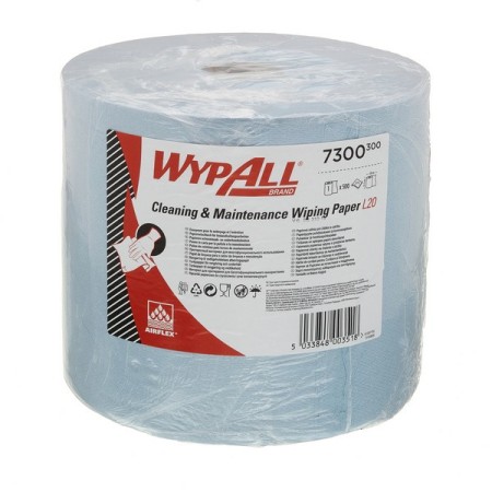 Essuie-tout en papier Kimberly-Clark Maxi Wypall - L20 1 rouleau