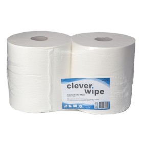 Asciugamani di carta Maxi Clever Wipe 2 rotoli