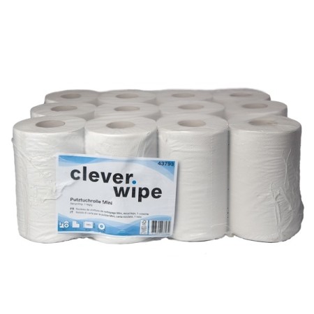 Essuie-tout Mini Clever Wipe 12 rouleaux