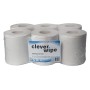 Asciugamani di carta Midi Clever Wipe 6 rotoli