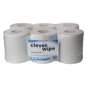 Asciugamani di carta Midi Clever Wipe 6 rotoli