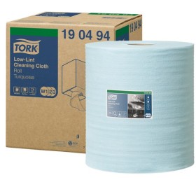 Chiffons de nettoyage Tork Premium faible en peluche 190 - Rouleau combiné dans une boîte