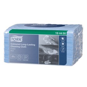 Chiffons de nettoyage colorés durables Tork Premium - Feuilles individuelles