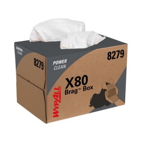 Boîte de lingettes de nettoyage Kimberly-Clark Brag Box Wypall - X80 160 feuilles