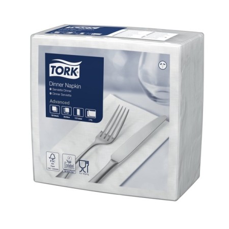 Serviettes Tork Advanced 1800 pièces (12 x 150)