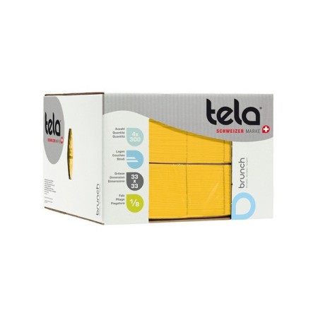 Tovaglioli da Brunch Tela 1200 pezzi (4 x 300)