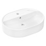 hansgrohe Xuniva U Aufsatzwaschtisch 60 x 45 cm, mit 1 Hahnloch und Überlauf - Detailansicht