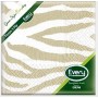 Serviettes en cellulose "Zèbre" Deni Every 320 pièces (16 x 20)