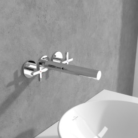 Ensemble de bec de robinet monocommande Villeroy & Boch Loop & Friends