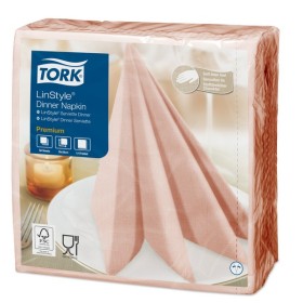 Serviettes Premium Tork LinStyle 600 pièces (12 x 50)