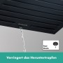 hansgrohe Pulsify E Duschkopf 260 2 Strahlarten EcoSmart mit Wandanschluss, eckig