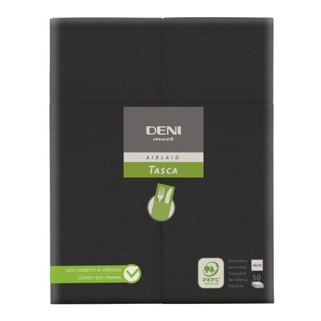 Tovaglioli Portaposate Deni meet Tasca 1200 pezzi (24 x 50)