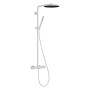 Système de douche hansgrohe Pulsify S Puro 260 1 jet d'économie d'eau, avec Ecostat Fine - vue détaillée