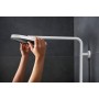 Système de douche hansgrohe Pulsify S Puro 260 1 jet d'économie d'eau, avec Ecostat Fine - vue détaillée