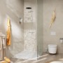 Système de douche hansgrohe Pulsify S Puro 260 1 jet d'économie d'eau, avec Ecostat Fine - vue technique