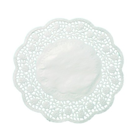 Webstar Carta pizzo - Motivo rose 250 pezzi