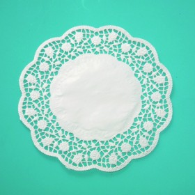 Webstar Spitzenpapier - Rosenmuster 250 Stück
