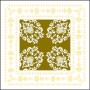 Mank Deckchen Pascal gold/creme, Tissue 1500 Stück (6 x 250)