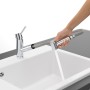 Villeroy & Boch Como Switch Einhebel-Küchenarmatur - technische Ansicht