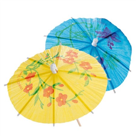 Webstar Parasols décoratifs Indonésie 100 pièces