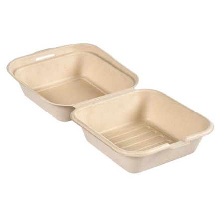 BIOPAK Hamburger-Box 200 Stück (4 x 50)