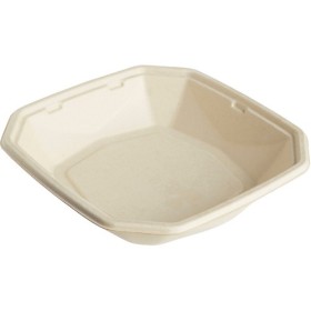 BIOPAK Schale Octabagasse 400 Stück (8 x 50)