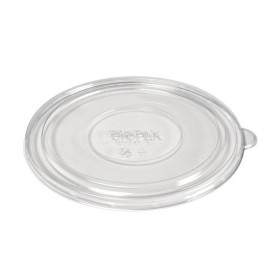 BIOPAK Flachdeckel zu Kartonschale 300 Stück (6 x 50)