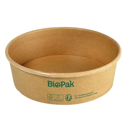 BIOPAK Bowl Ronda Wide 250 Stück (5 x 50)