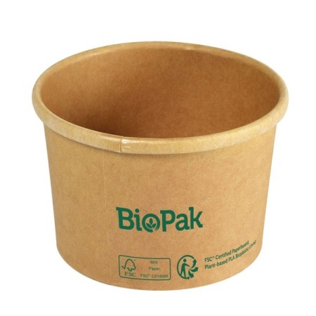BIOPAK Bowl Ronda Short 400 Stück (16 x 25)