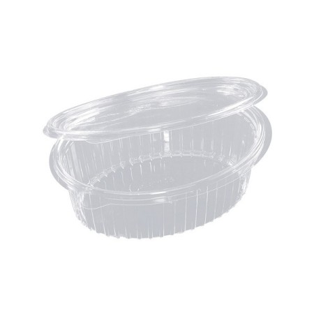 Webstar Scatola con coperchio a cerniera ovale 750ml 300 pezzi (6 x 50)