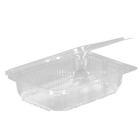 Webstar Rechteckschale mit Scharnierdeckel 400 Stück (4 x 100)