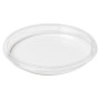 ecoecho Crystal Flachdeckel zu Runddose 350 Stück (10 x 35)