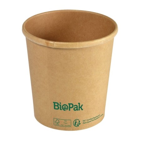 BIOPAK Bowl Ronda Short 400 Stück (16 x 25)