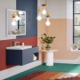 Villeroy & Boch Subway 3.0 Schrankwaschtisch 60 cm, mit 1 Hahnloch, mit Überlauf, Unterseite geschliffen - Detailansicht