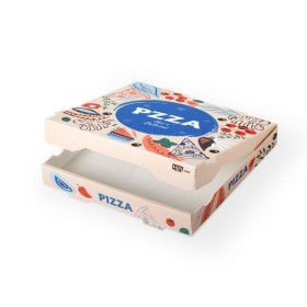 CARTONY Pizzakarton WAVE 50 Stück