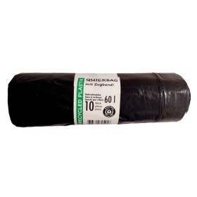 Webstar Sacchi per la spazzatura ECO con laccio senza perforazione a strappo 24 rotoli