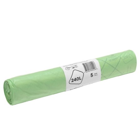 Webstar Sacs poubelle Compobag sans bande de fermeture 100 pièces (20 x 5)