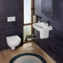 Villeroy & Boch O.novo Wand-Tiefspülklosett Compact - technische Ansicht