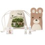 ADA Cosmetics Set divertimento bagno Amici del Bosco in sacchetto 20 pezzi