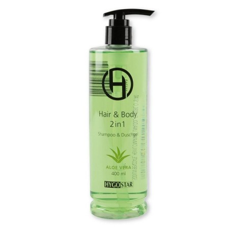 HYGOSTAR Shampoo pour Cheveux & Corps à l'Aloe Vera 15 unités