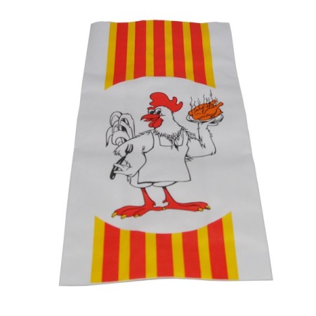 Webstar Poulet-Faltbeutel 500 Stück (5 x 100)