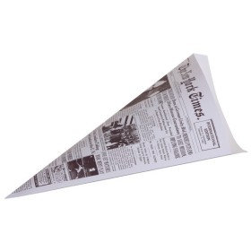 Webstar Pommes-Spitztüte "Journal", fettdicht, 180 x 255 mm 500 Stück