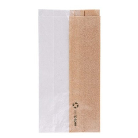 Feel Green Sachets à sandwich avec fenêtre transparente 250 pièces