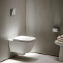 LAUFEN MEDA WC mural sans bride, broyeur profond silencieux - photo produit