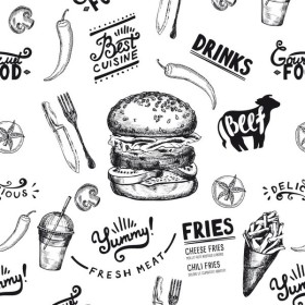 Mank Burgerpapier 2000 Stück (4 x 500)