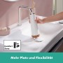 Robinet de lavabo hansgrohe Tecturis S 2 trous 150 CoolStart avec bonde - vue technique