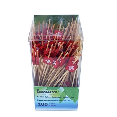 Brochettes apéritives Lunica 2400 pièces (24 x 100)