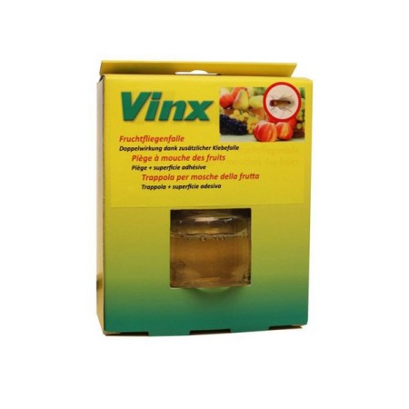 Piège à mouches des fruits VINX avec bandes adhésives 1 paquet